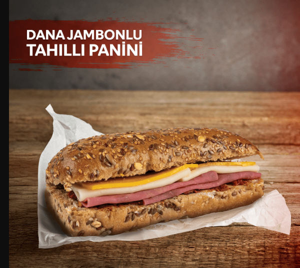 Dana Jambon Tahıllı Panini Sandviç – 1 Kutu ( 20 Adet )
