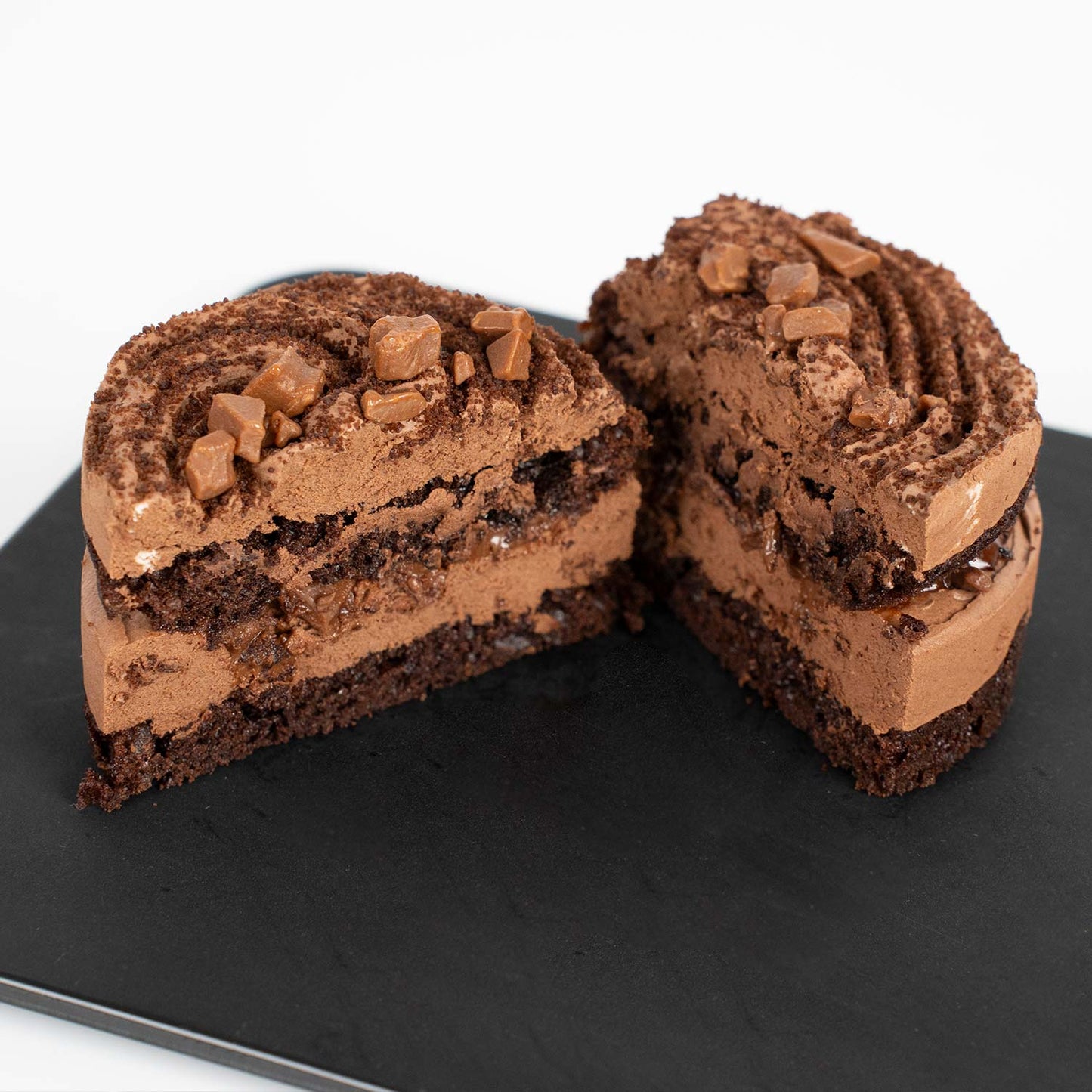 Çikolata Rüyası Pasta – Tek Kişilik Paket, Şirket İkramı, Happy Hour ve Etkinlikler için Özel Sunum