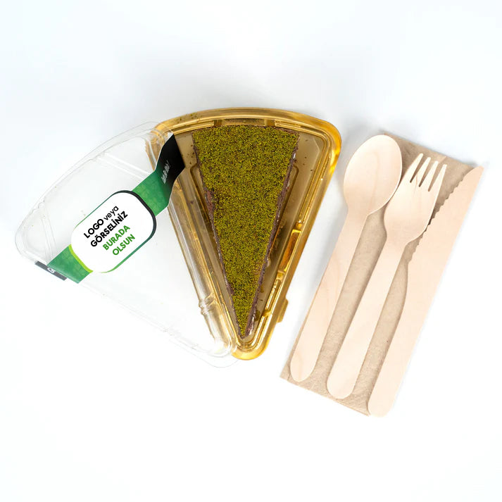 Fıstık Rüyası Pasta – Tek Kişilik Paket, Şirket İkramı, Happy Hour ve Etkinlikler için Özel Sunum