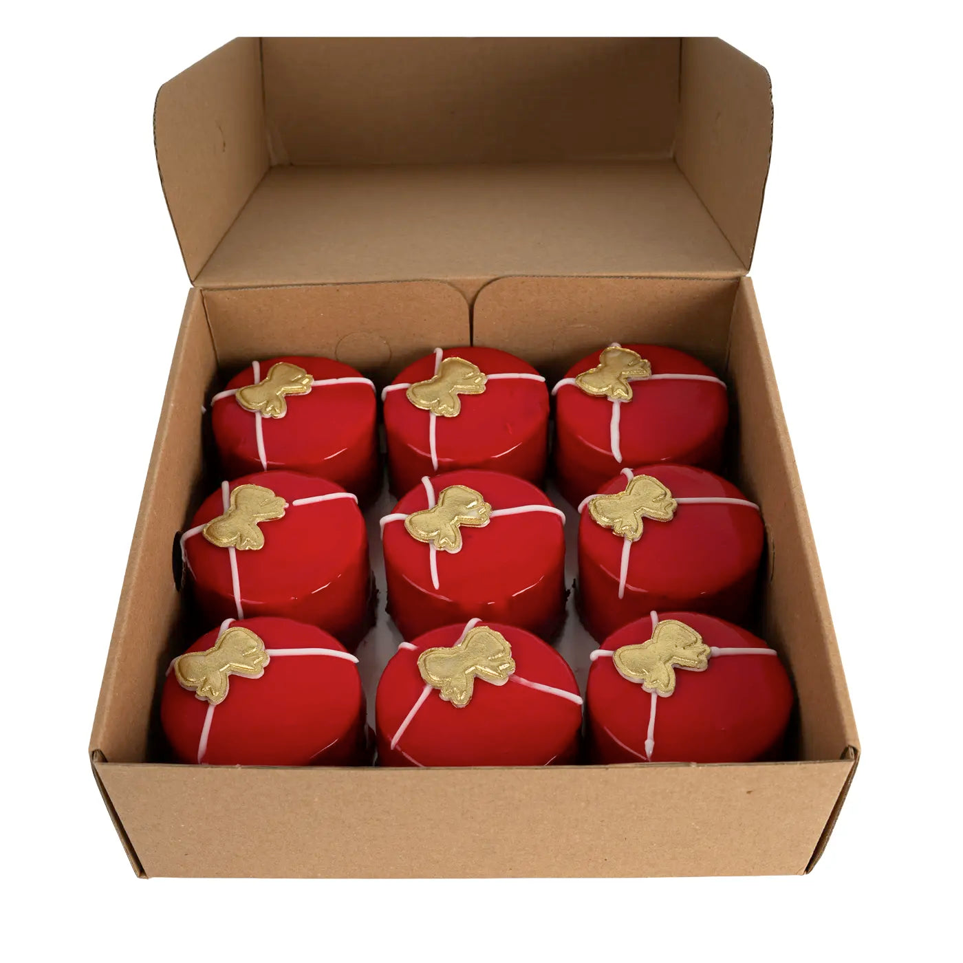 Yılbaşı Özel Fiyonk Pasta – 1 Kutu ( 9 Adet )