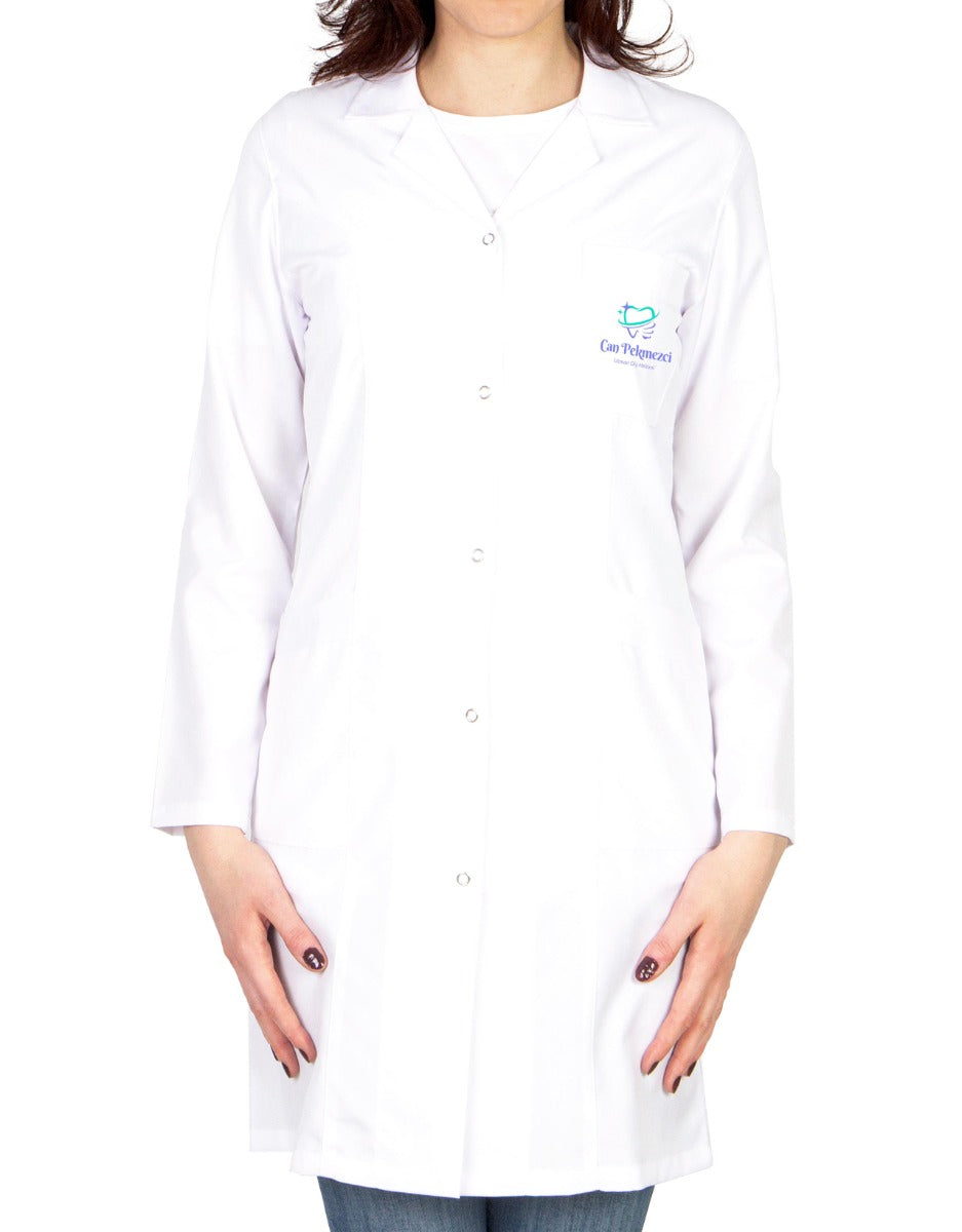 Baskılı Doktor - Laboratuvar Önlüğü Beyaz (Özelleştirilebilir)
