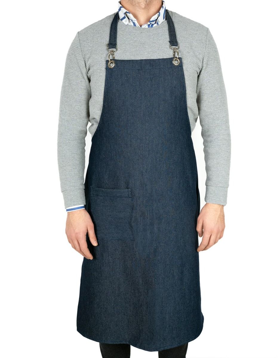 MasterChef Mutfak Önlüğü - Kot Kumaş