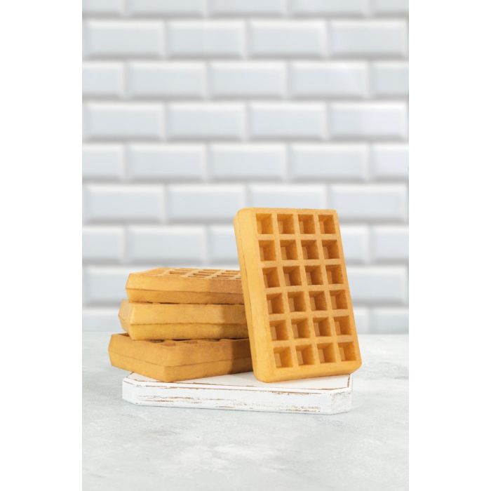 Kare Belçika Waffle – 1 Kutu ( 60 Adet )