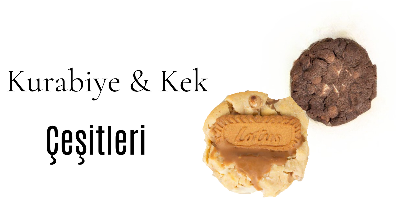 Donuk kurabiye ve kek çeşitlerinin