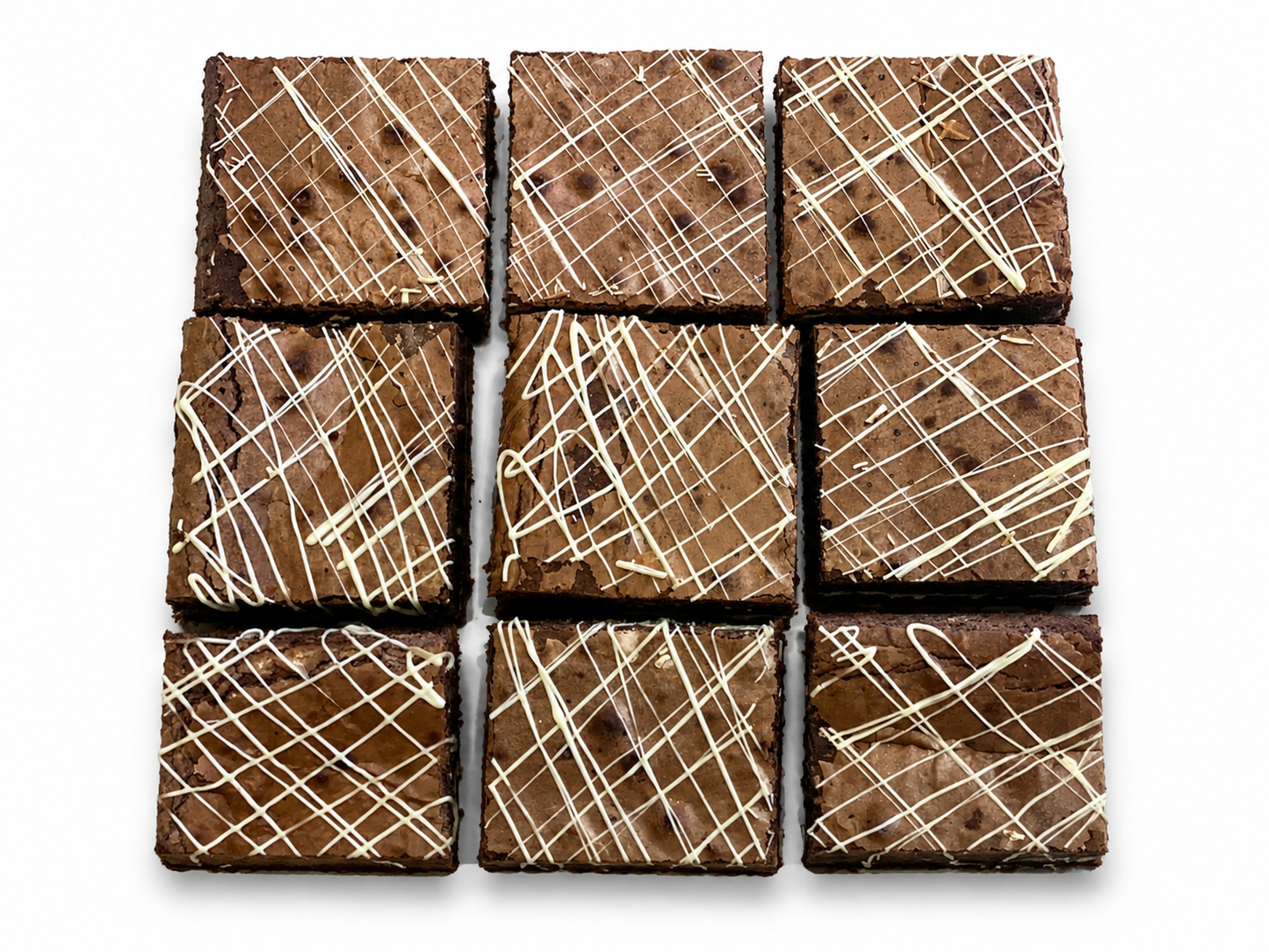 Beyaz Çikolatalı Brownie  – 1 Kutu ( 18 Adet )