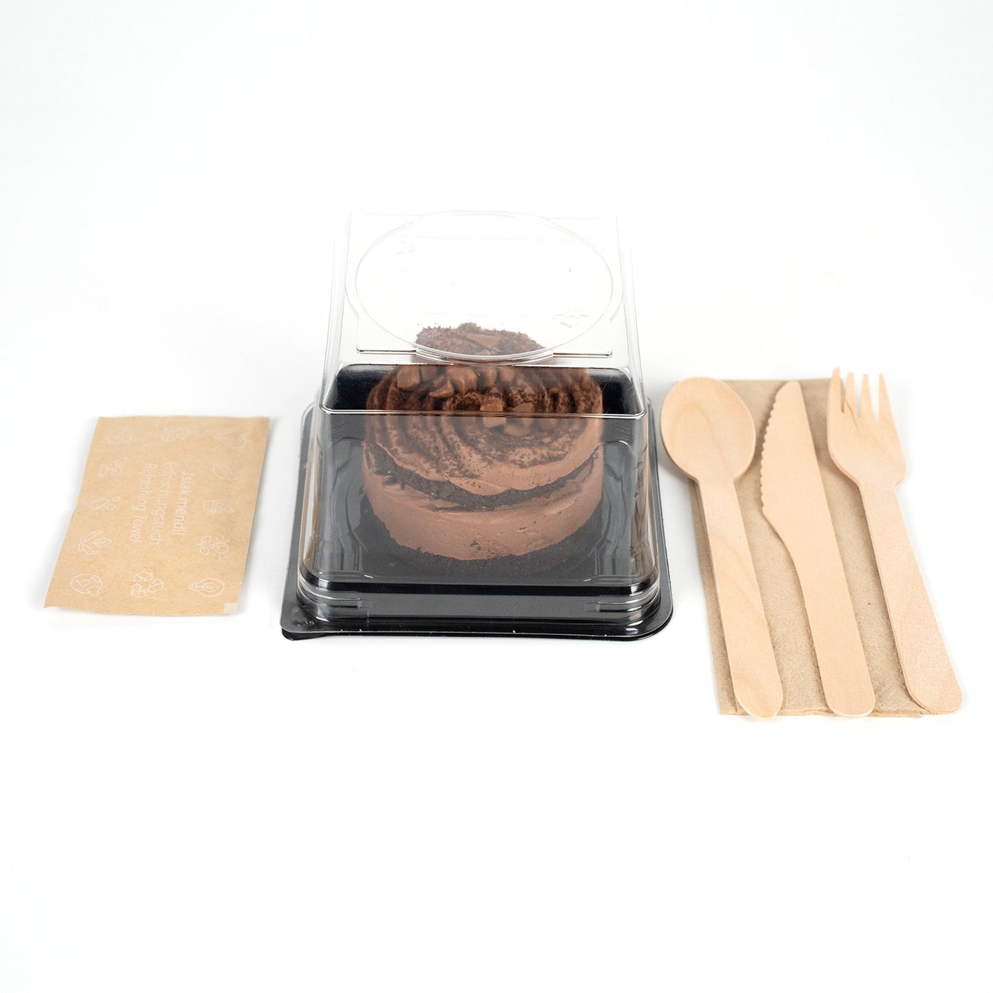 Çikolata Rüyası Pasta – Tek Kişilik Paket, Şirket İkramı, Happy Hour ve Etkinlikler için Özel Sunum