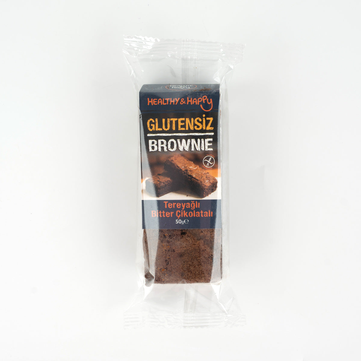 Çikolatalı Tereyağlı Brownie Glutensiz – 50 g (24 Adet / Kutu)