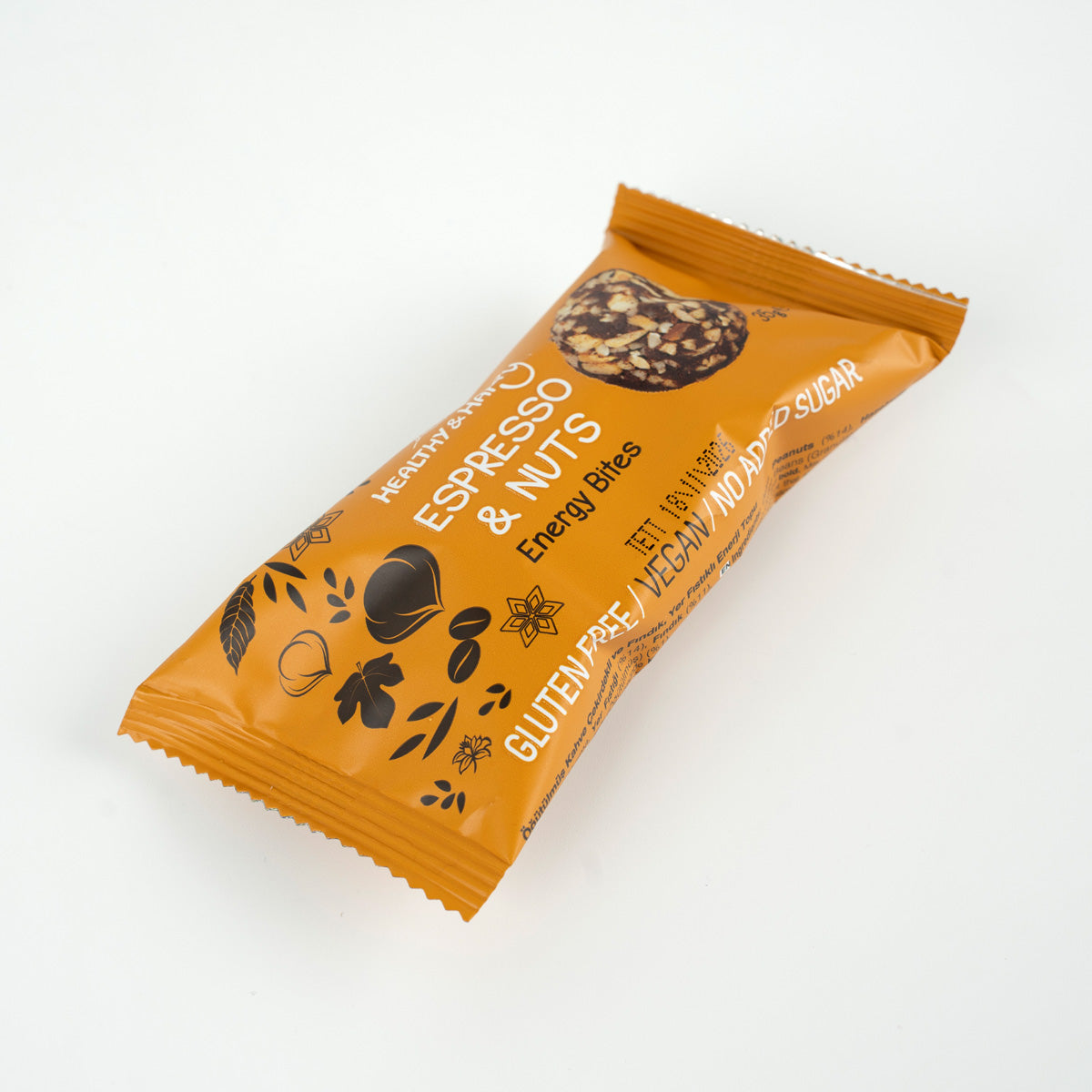 Espresso & Fındık Enerji Topu Glutensiz  – 35 g (20 Adet / Kutu)
