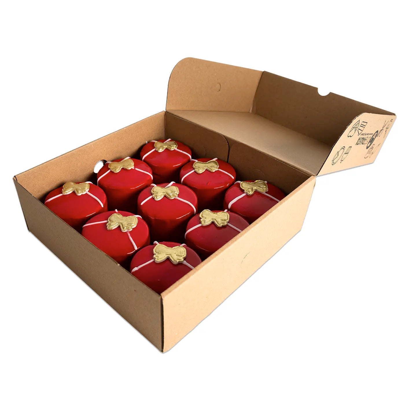 Yılbaşı Özel Fiyonk Pasta  – 1 Kutu ( 9 Adet )