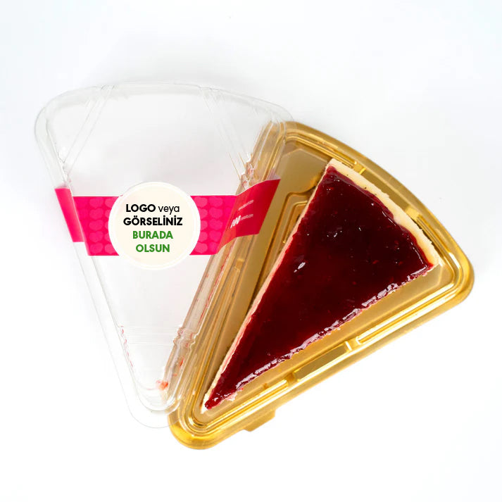 Frambuazlı Cheesecake – Tek Kişilik Paket, Şirket İkramı, Happy Hour ve Etkinlikler için Özel Sunum