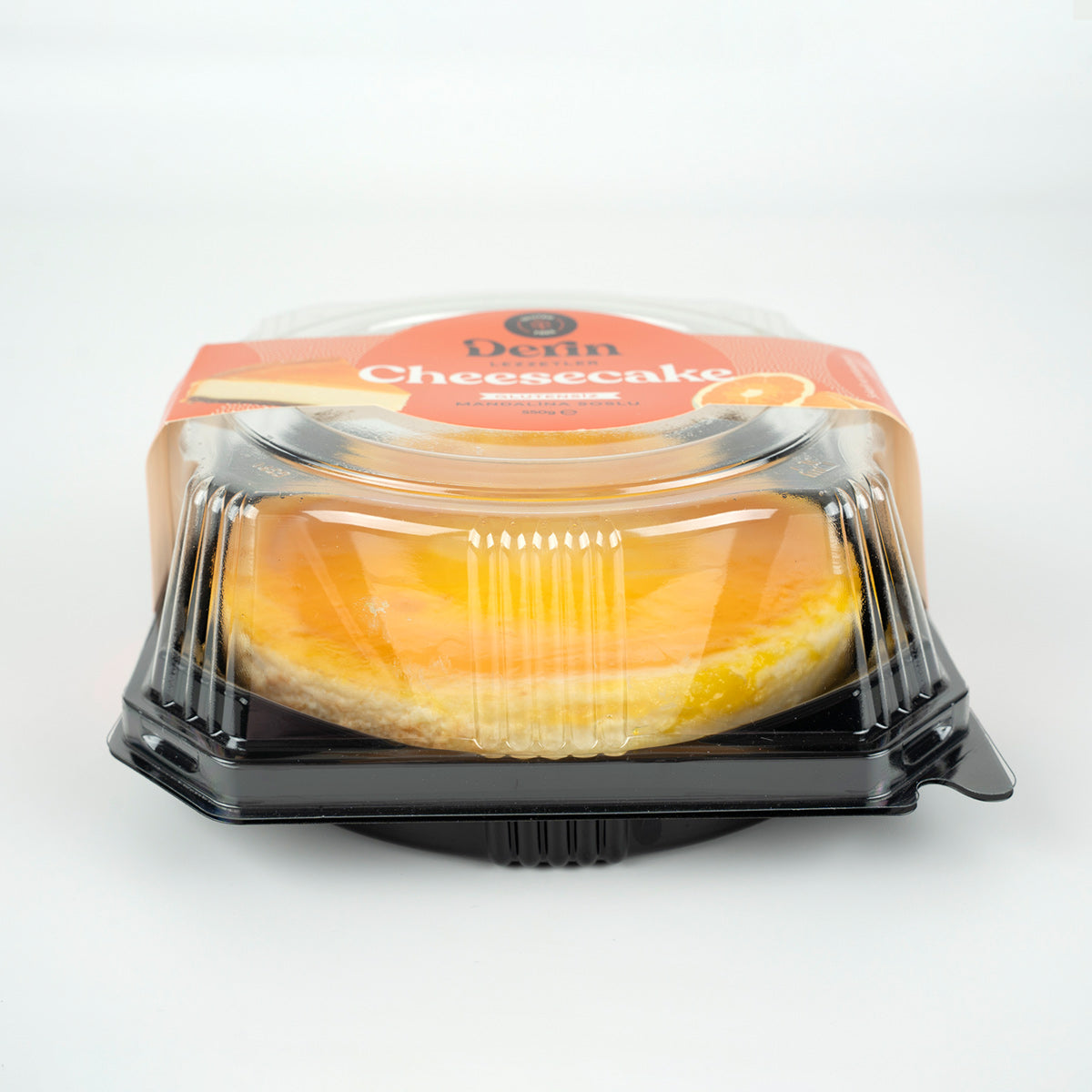 Glutensiz Mandalina Cheesecake – 550 g (1 Adet / Kutu)