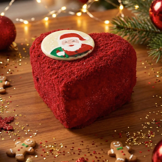 Yılbaşı Özel Kalpli Mono Pasta – 1 Kutu (  9 Adet )