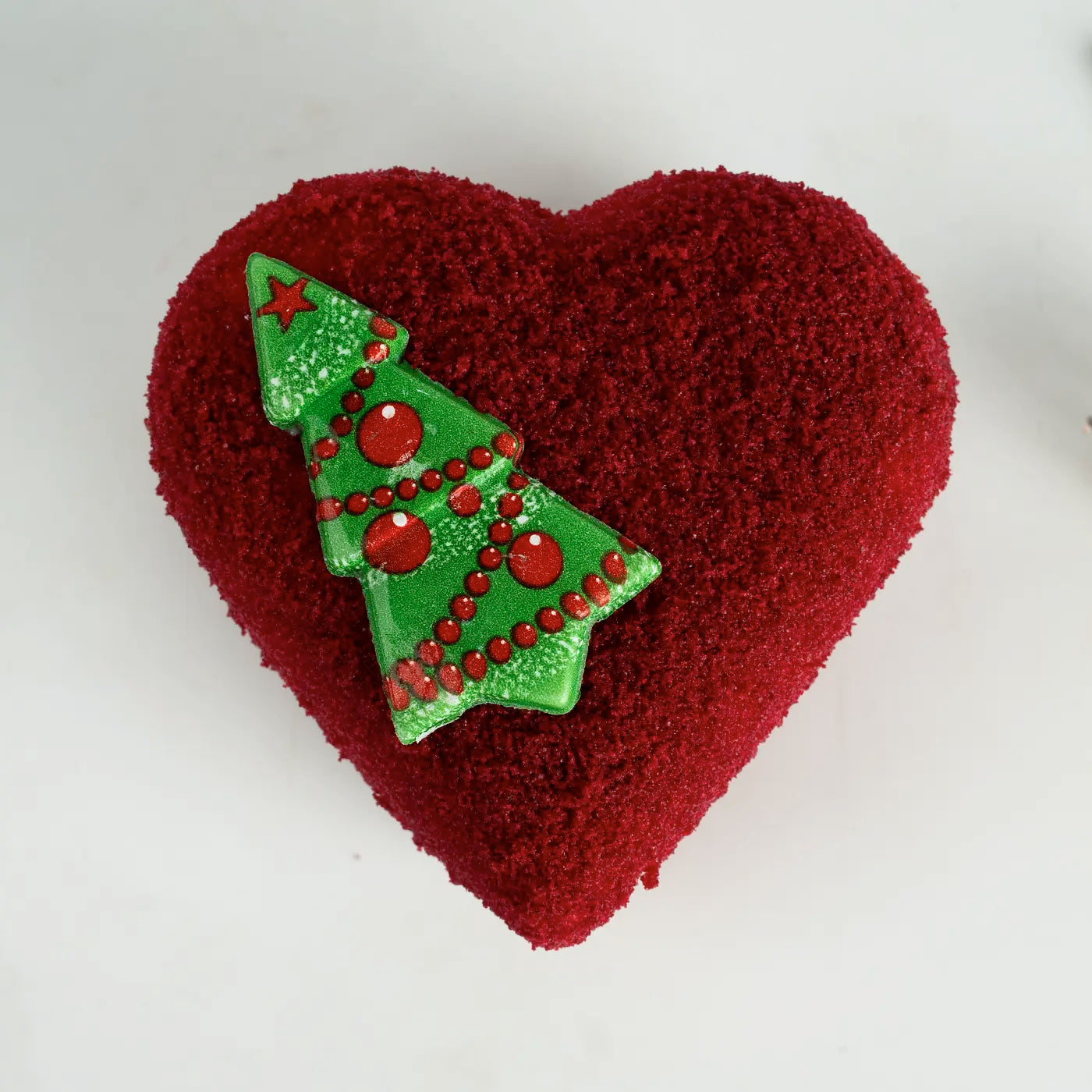 Yılbaşı Özel Kalpli Mono Pasta – 1 Kutu (  9 Adet )