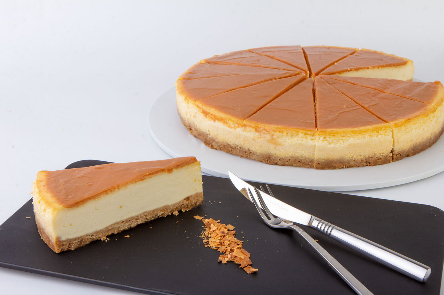 Lezzetli Karamelli Cheesecake