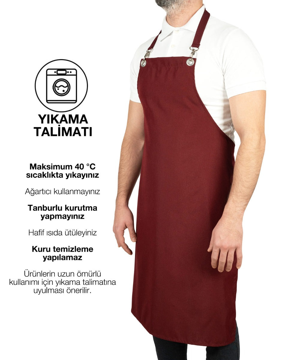 MasterChef Mutfak Önlüğü - Bordo