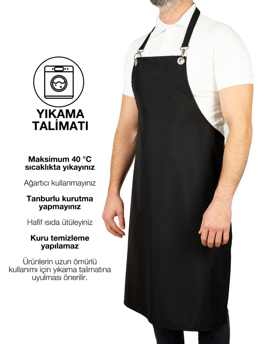 MasterChef Mutfak Önlüğü - Siyah