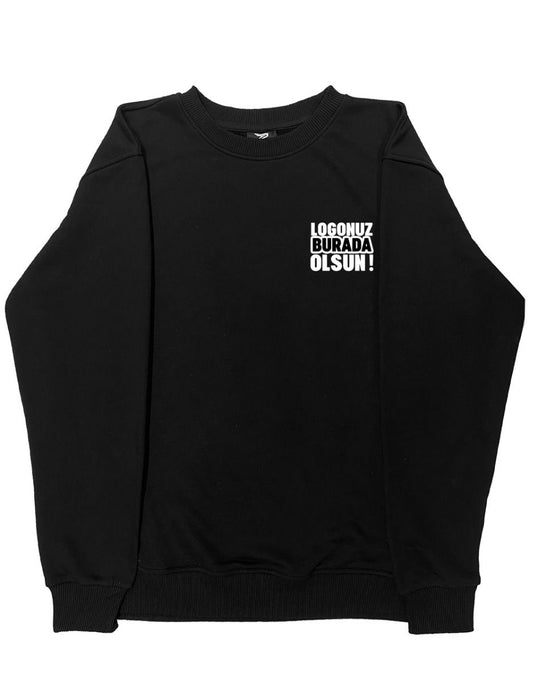 Baskılı Sweatshirt - 3 İplik, Şardonsuz (Özelleştirilebilir)